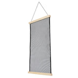 Earrings Jewelry Rack Mesh Cloth Large Capacity Storage Wall Mounted Earrings Necklaces Display Rack - Front View