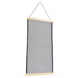 Earrings Jewelry Rack Mesh Cloth Large Capacity Storage Wall Mounted Earrings Necklaces Display Rack - Close-Up Angle