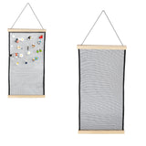 Earrings Jewelry Rack Mesh Cloth Large Capacity Storage Wall Mounted Earrings Necklaces Display Rack