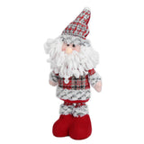 Retractable Christmas Innovative Doll Toy Home Decoration for Christmas BirthdaySanta Claus - Front View