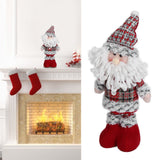 Retractable Christmas Innovative Doll Toy Home Decoration for Christmas BirthdaySanta Claus - Extra Image
