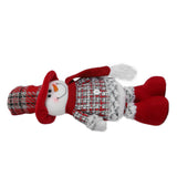 Retractable Christmas Innovative Doll Toy Home Decoration for Christmas BirthdaySnowman - Close-Up Angle