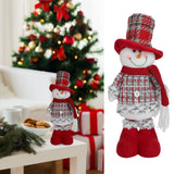 Retractable Christmas Innovative Doll Toy Home Decoration for Christmas BirthdaySnowman