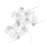 10Pcs/Set Decorative Hanging Ball Reusable Fillable Transparent Christmas Ball for Holiday Party6cm - Extra Image
