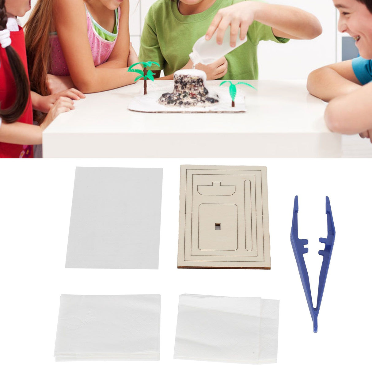 4Set Innovative Science Tool DIY Papermaking Children's Science Experiment Toys for School Student