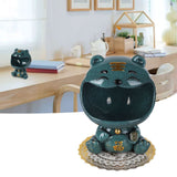 Cut Animal Shaped Key Phone Storage Basket Container Home Entryway Decor Accessory Display MoldBlue