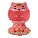 Cut Animal Shaped Key Phone Storage Basket Container Home Entryway Decor Accessory Display MoldPink