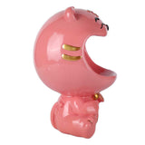 Cut Animal Shaped Key Phone Storage Basket Container Home Entryway Decor Accessory Display MoldPink - Extra Image