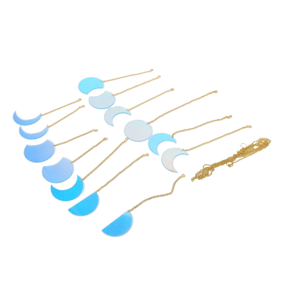 13PCS Moon Phase Wall Hanging Decor Banners Hanging Ornaments for Bedroom Home Office Nursery Wall Art