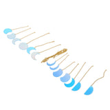 13PCS Moon Phase Wall Hanging Decor Banners Hanging Ornaments for Bedroom Home Office Nursery Wall Art