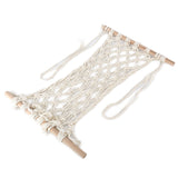 Simple Hanging Fruit Basket Fruit Hammock Holder Net Cotton Rope Hanger for Kitchen Home Decor
