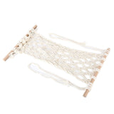 Simple Hanging Fruit Basket Fruit Hammock Holder Net Cotton Rope Hanger for Kitchen Home Decor - Low Angle