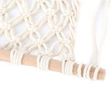 Simple Hanging Fruit Basket Fruit Hammock Holder Net Cotton Rope Hanger for Kitchen Home Decor - Extra Image