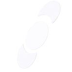 Acrylic Mirror Wall Sticker Sun Half Moon Shape Decorative Background Decal for Home UseSilver