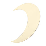 Moon Shape Mirror Wall Sticker Acrylic Decorative Background Decal for Home Office CorridorGold - Extra Image