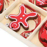 Wooden Hanging Ornaments DIY Christmas Tree Decorative Pendants Decoration AccessoriesJM02033 - Extra Image