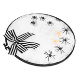 Halloween Embroidery DIY Decorative Cross Stitch Crafts Kit for Home Festival DecorationWith Bowknot