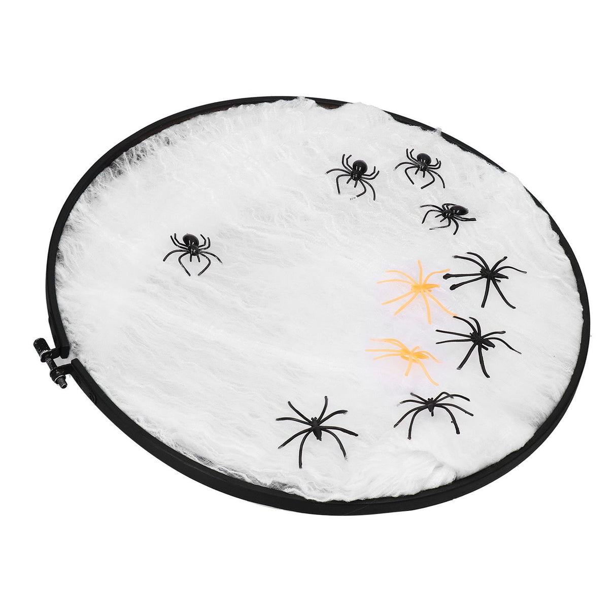 Halloween Embroidery DIY Decorative Cross Stitch Crafts Kit for Home Festival DecorationWithout Bowknot