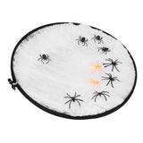 Halloween Embroidery DIY Decorative Cross Stitch Crafts Kit for Home Festival DecorationWithout Bowknot