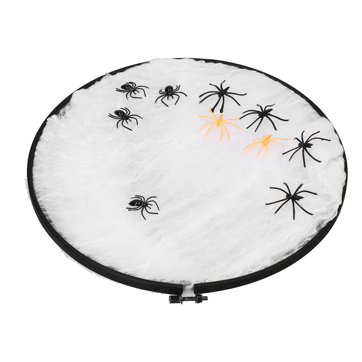 Halloween Embroidery DIY Decorative Cross Stitch Crafts Kit for Home Festival DecorationWithout Bowknot