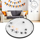 Halloween Embroidery DIY Decorative Cross Stitch Crafts Kit for Home Festival DecorationWithout Bowknot