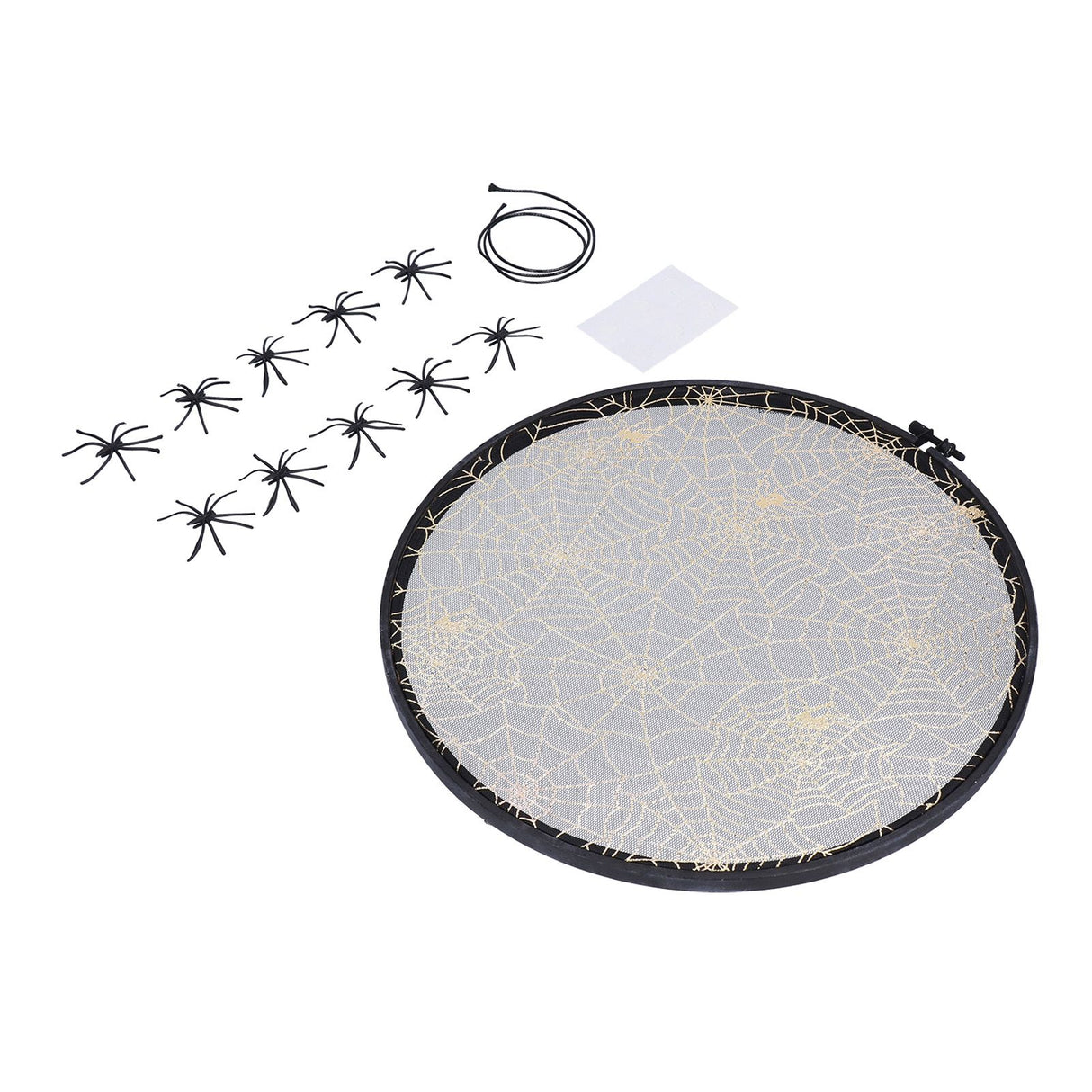 Halloween Embroidery DIY Hanging Decorative Cross Stitch Crafts Ornament for Home FestivalWithout Bowknot
