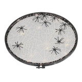 Halloween Embroidery DIY Hanging Decorative Cross Stitch Crafts Ornament for Home FestivalWithout Bowknot
