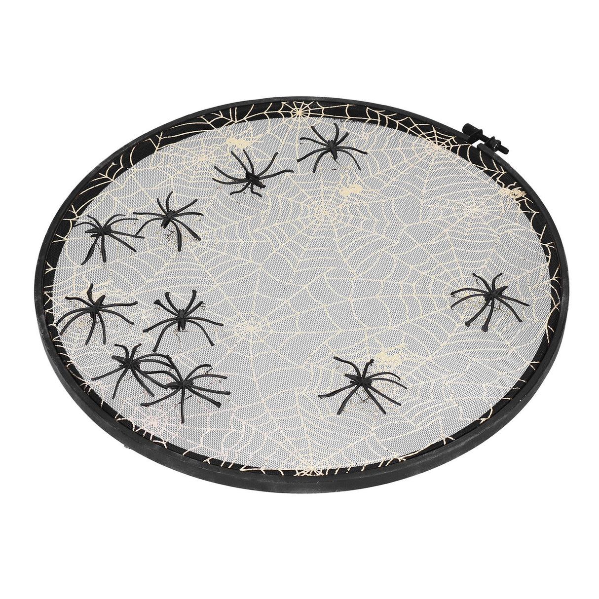 Halloween Embroidery DIY Hanging Decorative Cross Stitch Crafts Ornament for Home FestivalWithout Bowknot