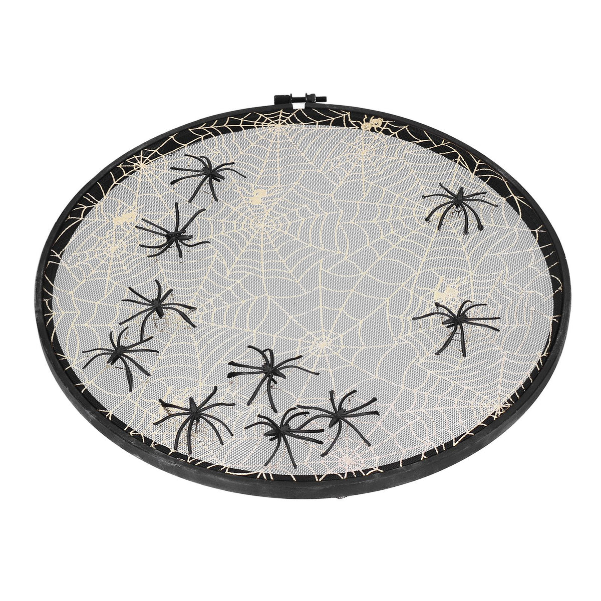 Halloween Embroidery DIY Hanging Decorative Cross Stitch Crafts Ornament for Home FestivalWithout Bowknot