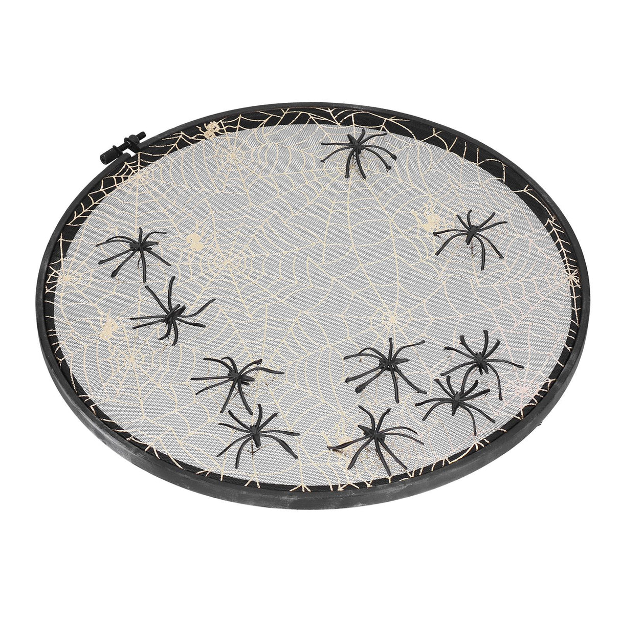 Halloween Embroidery DIY Hanging Decorative Cross Stitch Crafts Ornament for Home FestivalWithout Bowknot