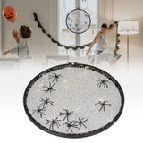 Halloween Embroidery DIY Hanging Decorative Cross Stitch Crafts Ornament for Home FestivalWithout Bowknot - Extra Image