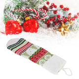 Christmas Decorations Children Sock Ornament Gift Bag Home Decoration for FestivalWhite Rope