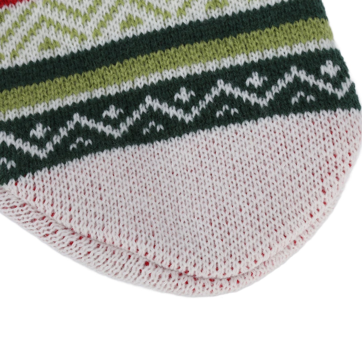 Christmas Decorations Children Sock Ornament Gift Bag Home Decoration for FestivalWhite Rope