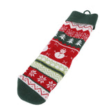 Christmas Decorations Children Sock Ornament Gift Bag Home Decoration for FestivalGreen Rope - Extra Image