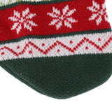 Christmas Decorations Children Sock Ornament Gift Bag Home Decoration for FestivalGreen Rope