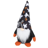 Halloween Gnome Plush Decor Handmade Eco Friendly Portable Durable Rudolph Faceless Doll for Home Party TableWizard - Side View