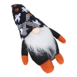 Halloween Gnome Plush Decor Handmade Eco Friendly Portable Durable Rudolph Faceless Doll for Home Party TableWizard - Close-Up Angle