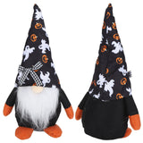 Halloween Gnome Plush Decor Handmade Eco Friendly Portable Durable Rudolph Faceless Doll for Home Party TableWizard - Low Angle