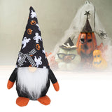 Halloween Gnome Plush Decor Handmade Eco Friendly Portable Durable Rudolph Faceless Doll for Home Party TableWizard