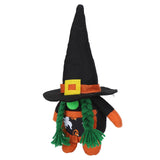 Halloween Gnome Plush Decor Handmade Eco Friendly Portable Durable Rudolph Faceless Doll for Home Party TableWitch