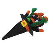 Halloween Gnome Plush Decor Handmade Eco Friendly Portable Durable Rudolph Faceless Doll for Home Party TableWitch - 45-Degree Angle