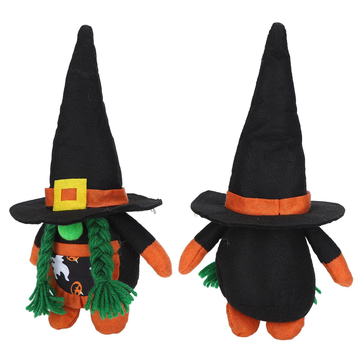 Halloween Gnome Plush Decor Handmade Eco Friendly Portable Durable Rudolph Faceless Doll for Home Party TableWitch