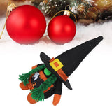 Halloween Gnome Plush Decor Handmade Eco Friendly Portable Durable Rudolph Faceless Doll for Home Party TableWitch