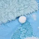Cute Hanging Christmas Sock Luminous Candies Bag Gift Stocking with Hook for FestivalSnowman Type
