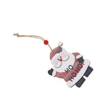 DIY Christmas Ornament Wooden Christmas Tree Decoration for Spring Festival HomeElder