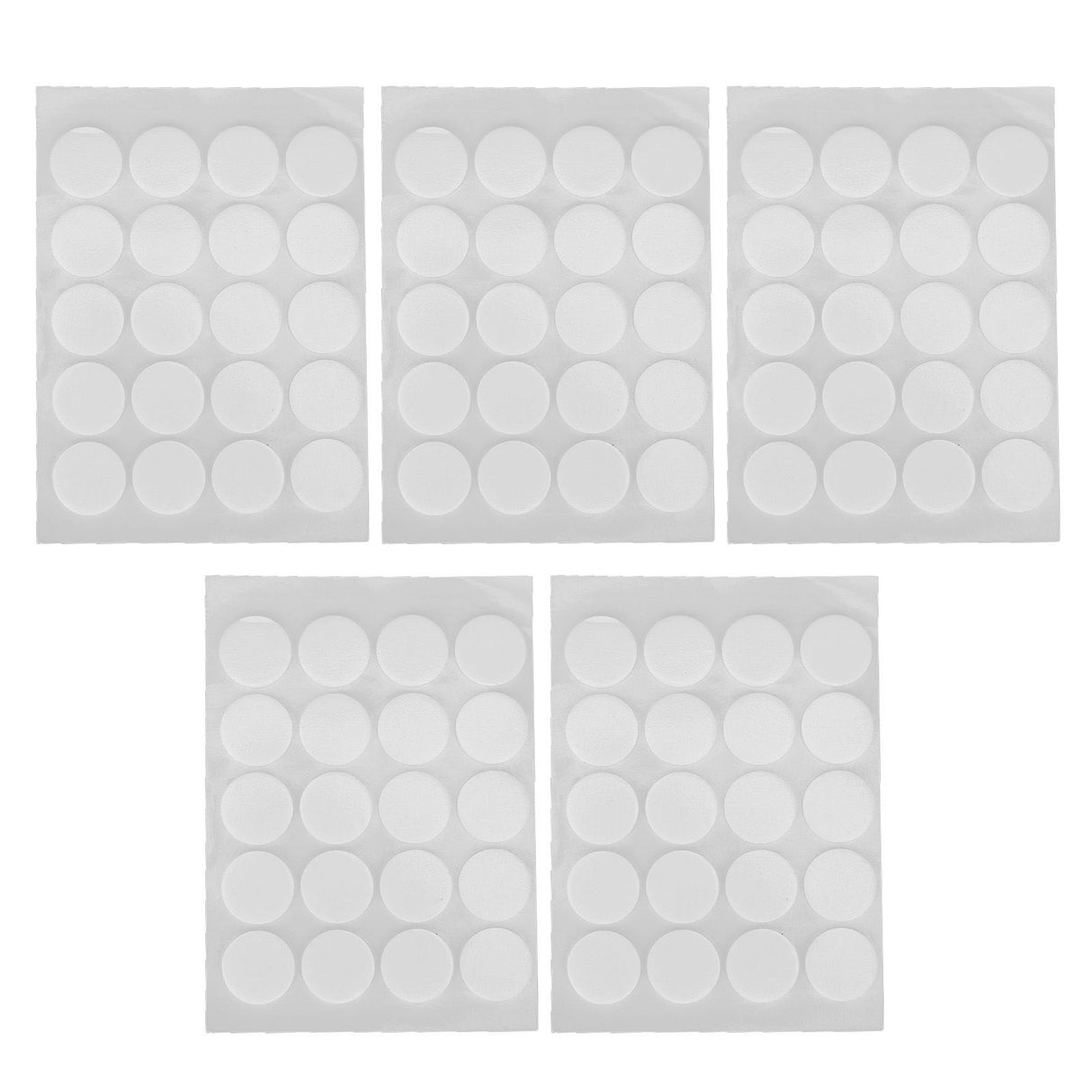 200Pcs Candle Wick Stickers Heat Resistant Double Sided Tape Sticker for Candle MakingWhite Bottom