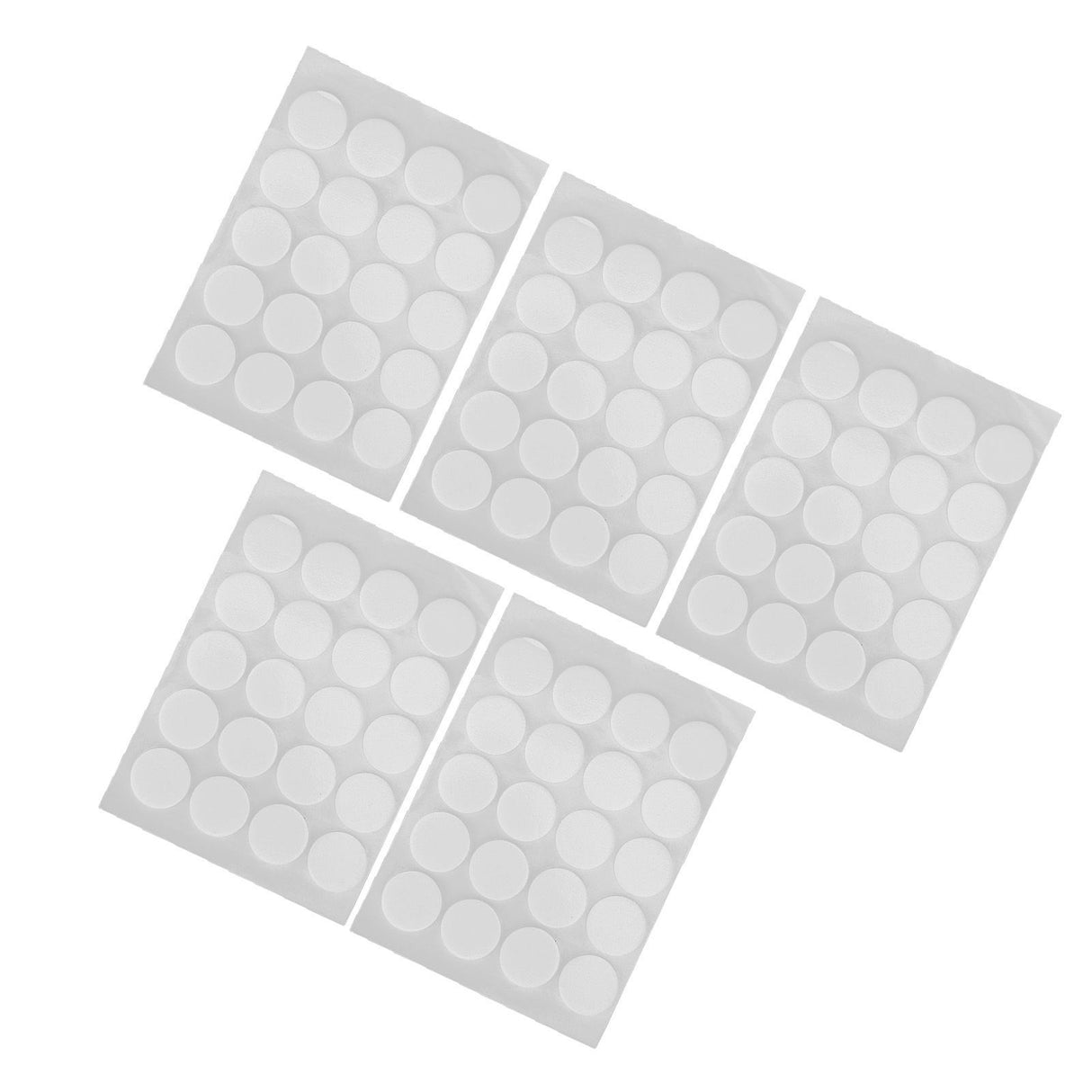 200Pcs Candle Wick Stickers Heat Resistant Double Sided Tape Sticker for Candle MakingWhite Bottom