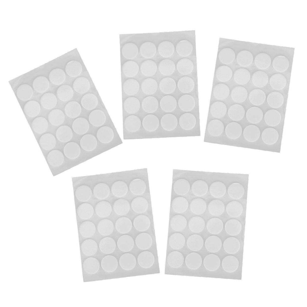 200Pcs Candle Wick Stickers Heat Resistant Double Sided Tape Sticker for Candle MakingWhite Bottom