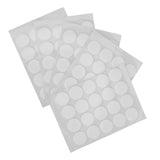 200Pcs Candle Wick Stickers Heat Resistant Double Sided Tape Sticker for Candle MakingWhite Bottom