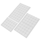 200Pcs Candle Wick Stickers Heat Resistant Double Sided Tape Sticker for Candle MakingWhite Bottom - Extra Image